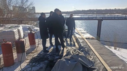 Проверили ход ремонтных работ