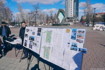 Площадь Борцов Революции закрывается на реконструкцию