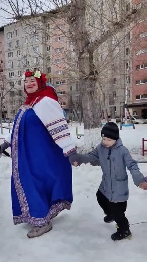 Весна пришла в Заречный: как центр «Этнос» и жители микрорайона зиму провожали