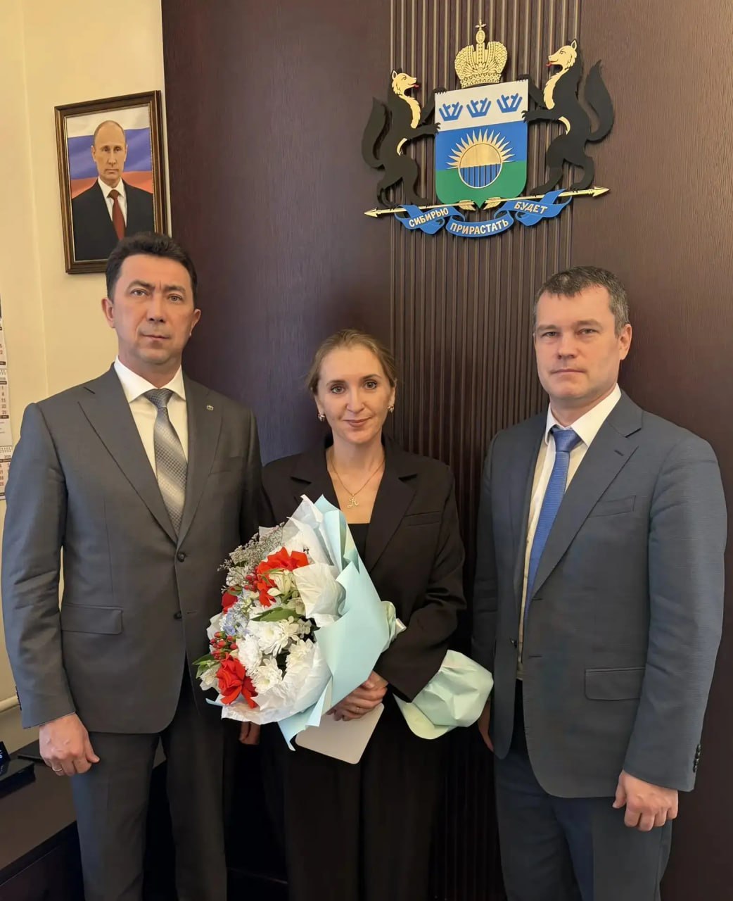 Жительница Тюменской области Наталья Лунькина награждена медалью "За помощь фронту"