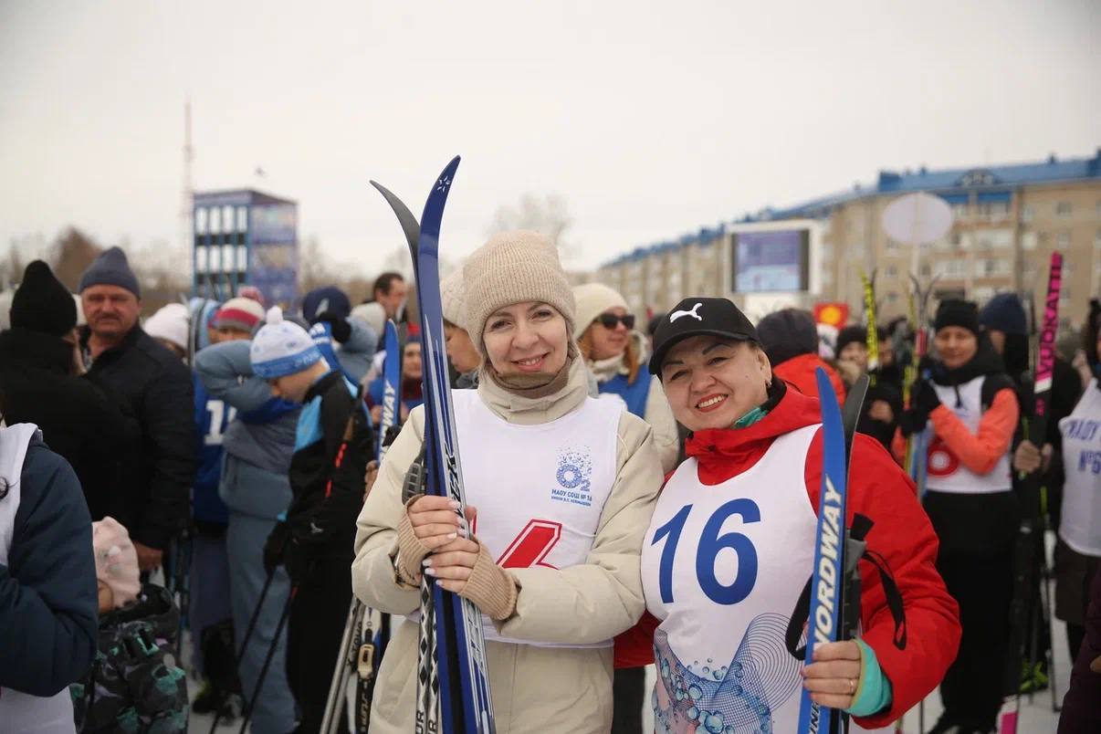 Провели заключительный этап Кубка главы по лыжным гонкам