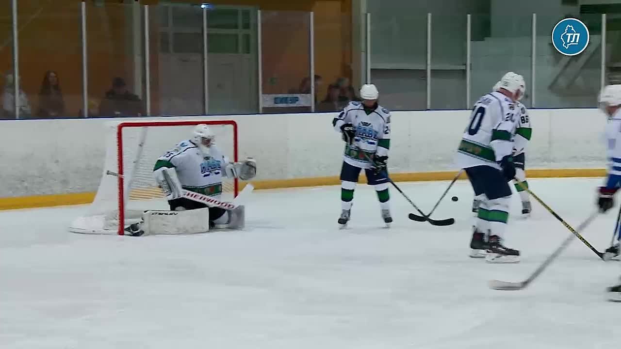 Дружеский матч по хоккею между командами "Динамо Тюмень" и "ГЛАВК" ХМАО-Югры прошел в Тюмени 21 марта
