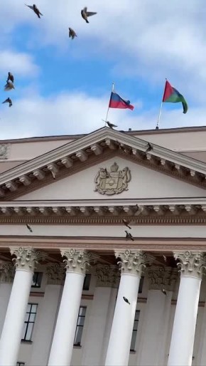 Невероятной красоты кадр весенней Тюмени