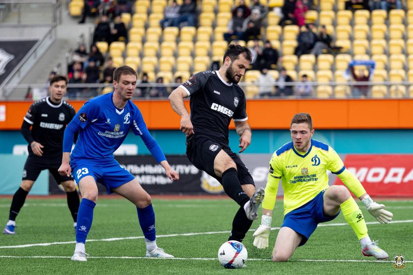 Футбольный клуб «Тюмень» одержал первую победу в сезоне