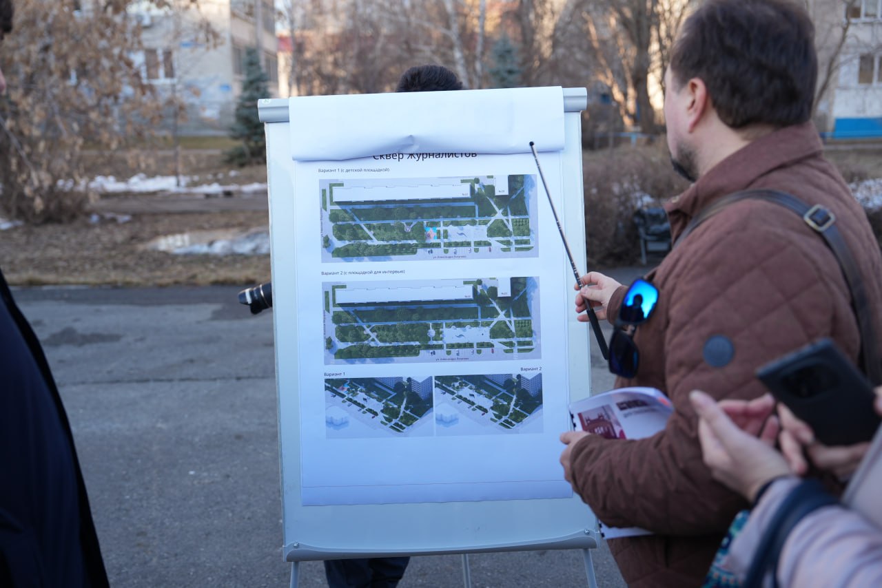 Максим Афанасьев: Уже этой весной в сквере Журналистов начнется благоустройство Максим Афанасьев: Уже этой весной в сквере Журналистов начнется благоустройство