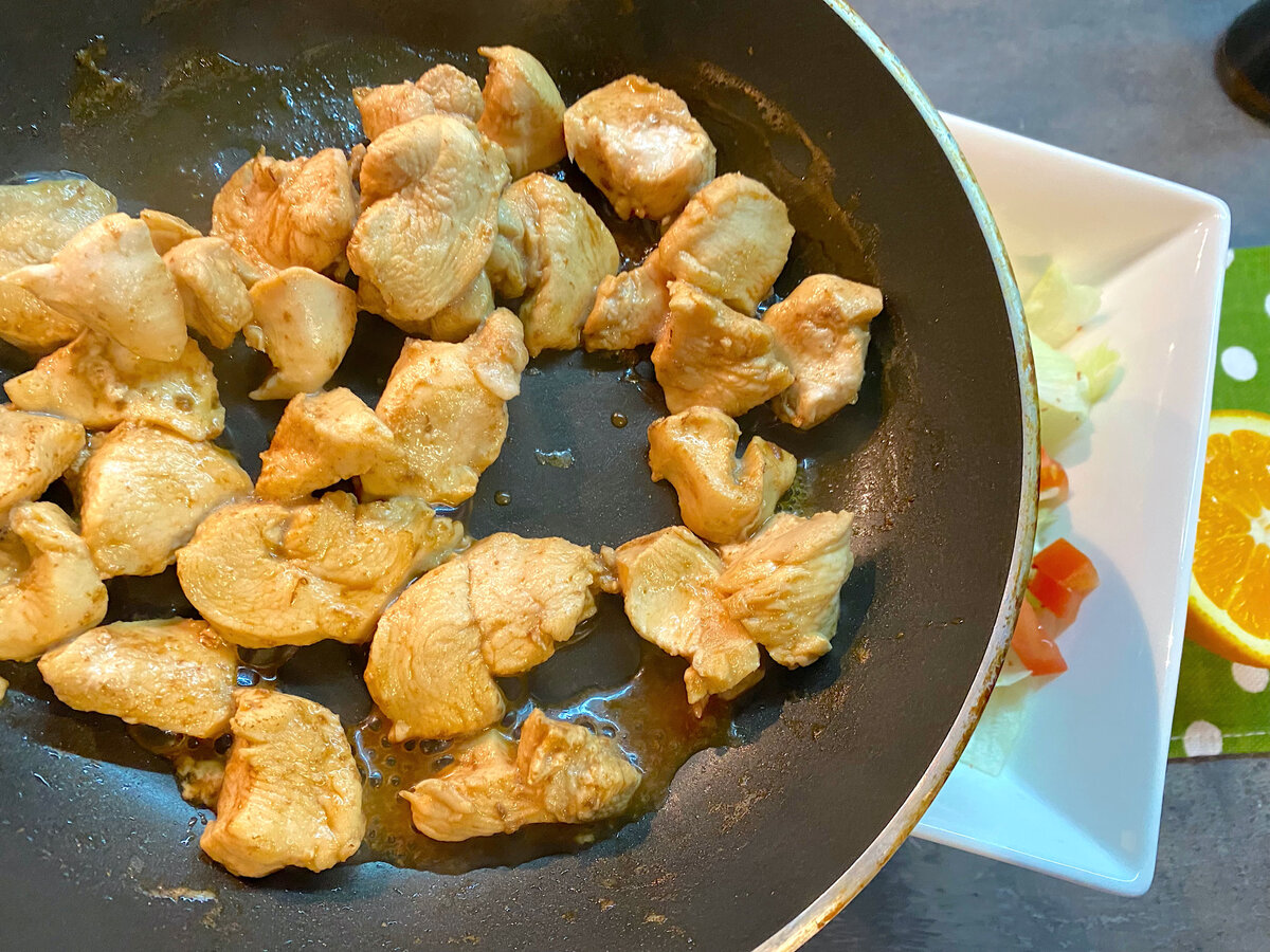 Легкий и вкусный салат без майонеза для здорового питания