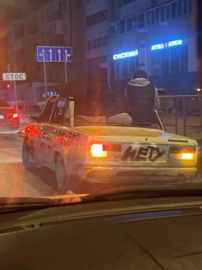 Кабриолет? Такой вот «лакомый кусочек» для автоинспекторов минувшей ночью рассекал по Тюмени