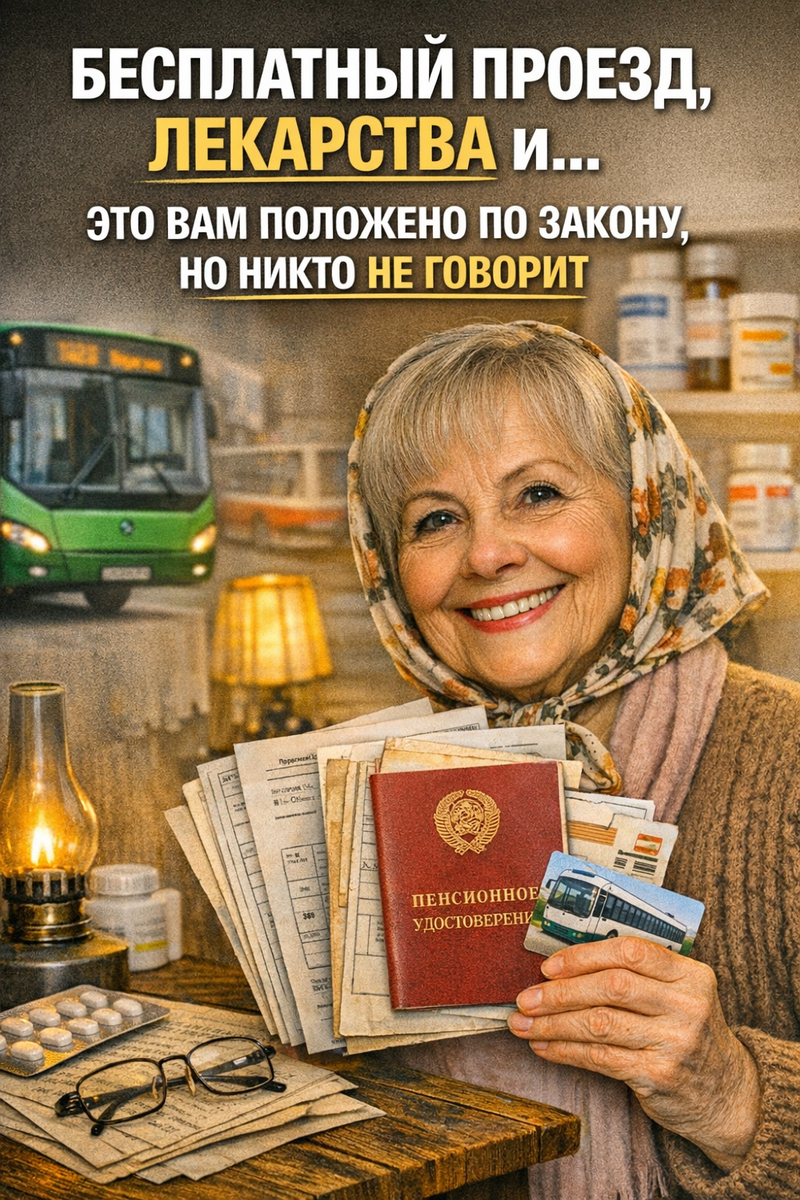 Что полагается пенсионерам по закону: льготы, о которых вы не знали