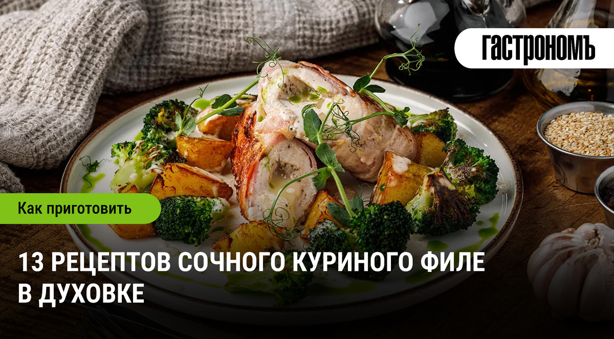 Сочный мир куриного филе: 13 уникальных рецептов