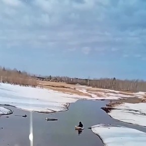 Заплыв в ванной по реке устроил подросток из ХМАО