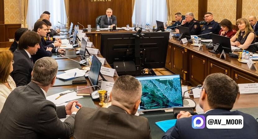 В правительстве области состоялось очередное заседание региональной комиссии по чрезвычайным ситуациям