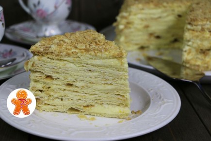 Классический торт «Наполеон»: восхитительный десерт с хрустящей корочкой