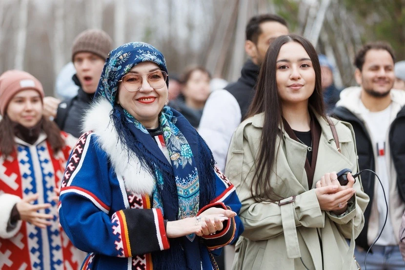 В Доме Северных людей - этнографическом центре коренных малочисленных народов Севера Тюменской области «Этностойбище «Увс Мир хот» - встретили приход весны В Доме Северных людей - этнографическом центре коренных малочисленных народов Севера Тюменской области «Этностойбище «Увс Мир хот» - встретили приход весны