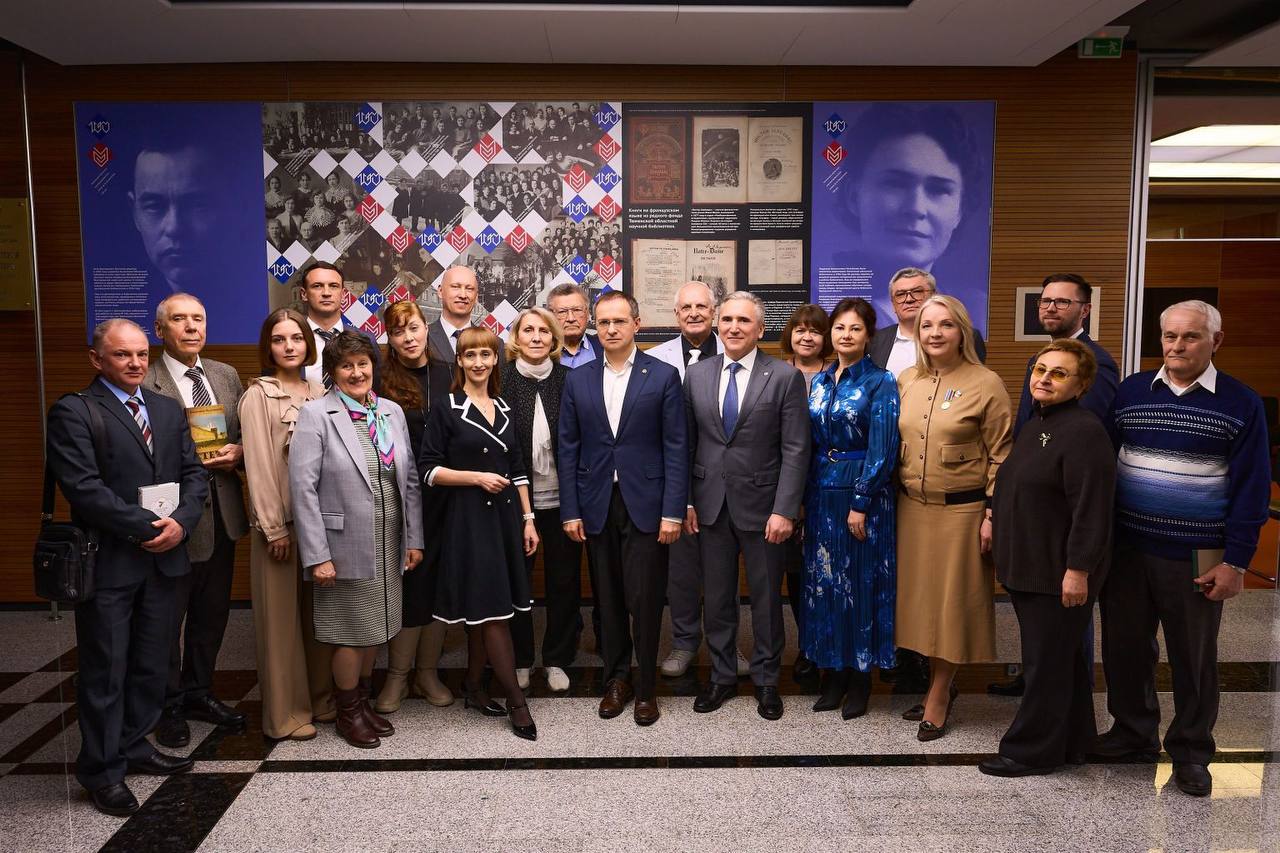 Владимир Мединский: Вместе с губернатором Тюменской обл Владимир Мединский: Вместе с губернатором Тюменской обл