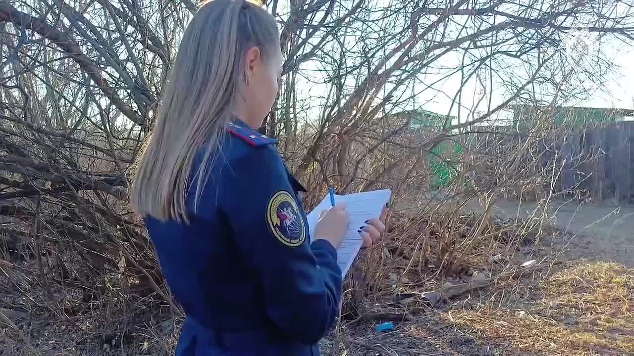 Появилось видео с места обнаружения тела малышки, которую 24-летняя тюменка оставила умирать после рождения