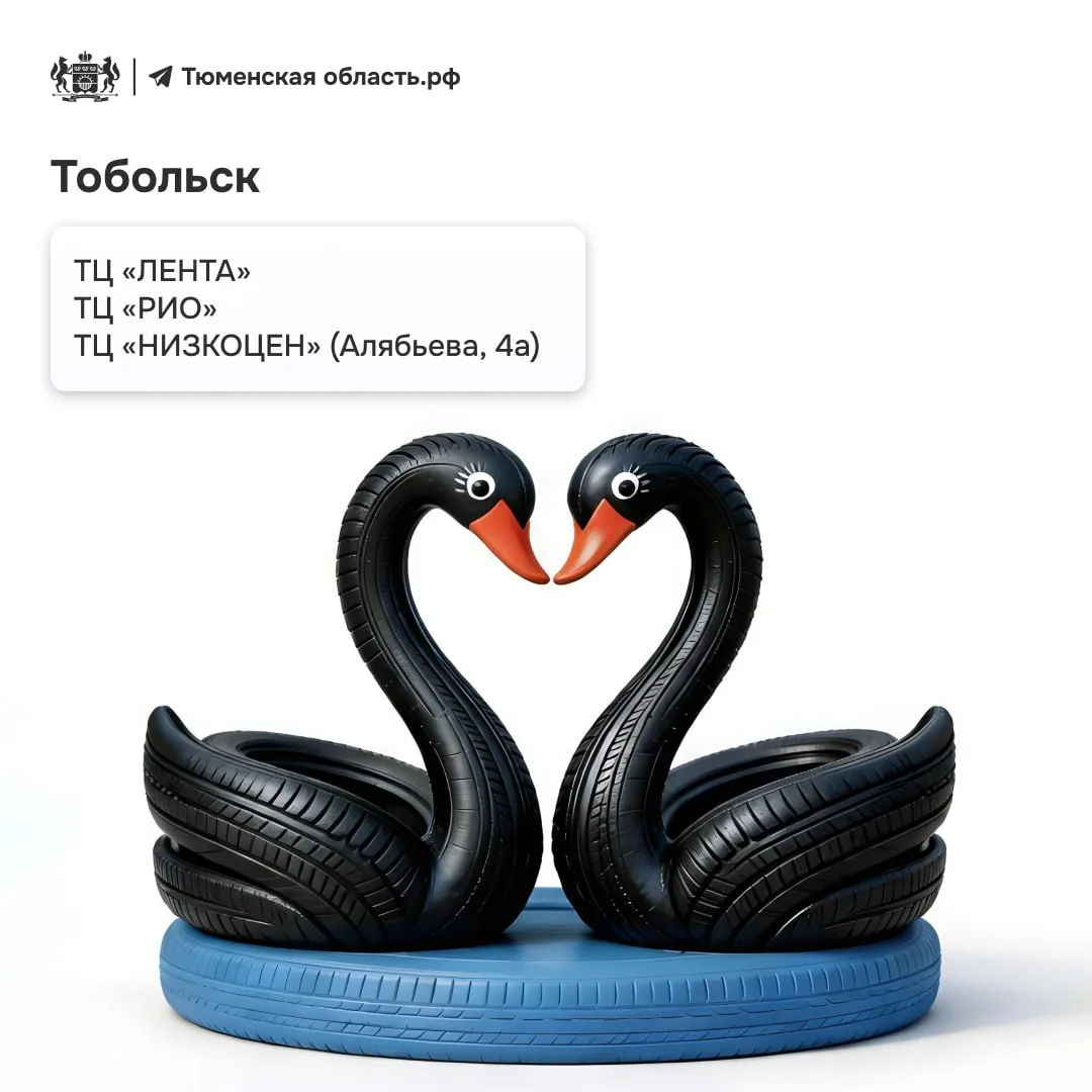 Тюменцы сдали более 70 тонн покрышек Тюменцы сдали более 70 тонн покрышек