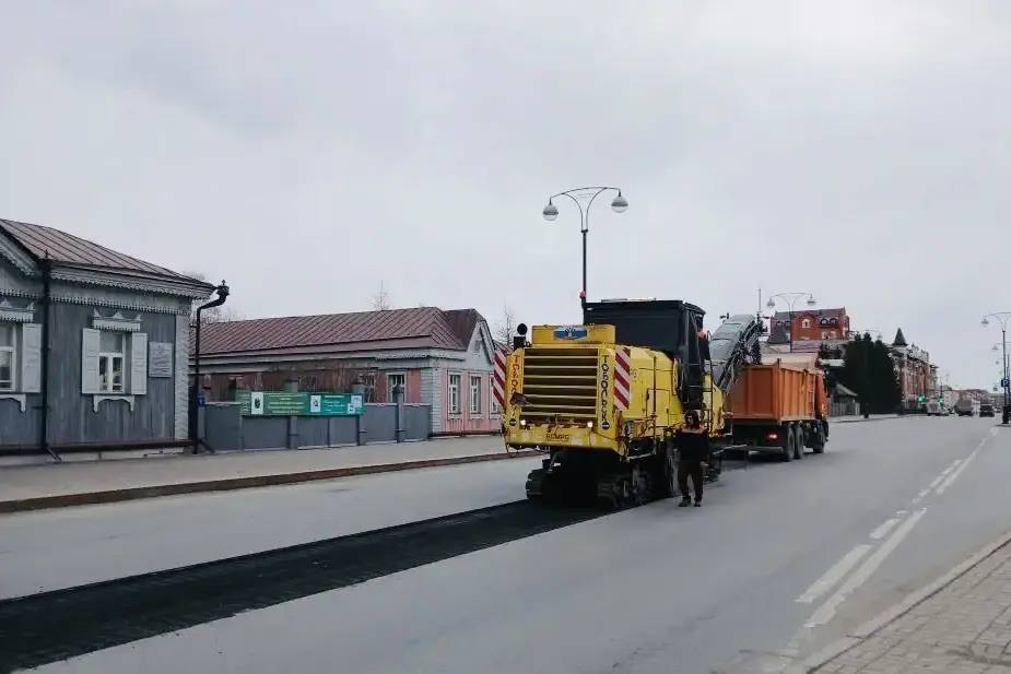 Новый строительный сезон. Начали фрезерование