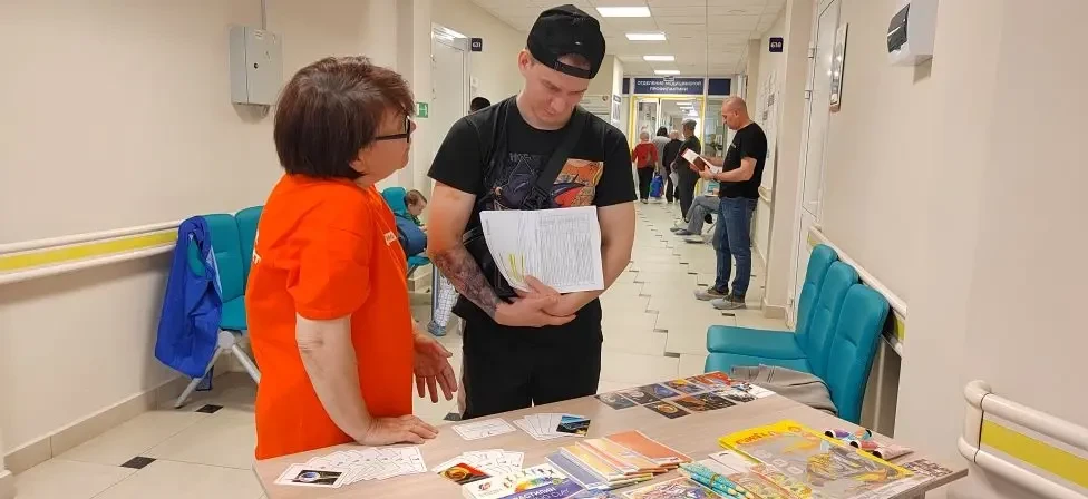 «День здоровья для СВОих»: в тюменской поликлинике прошла акция для участников спецоперации и их семей