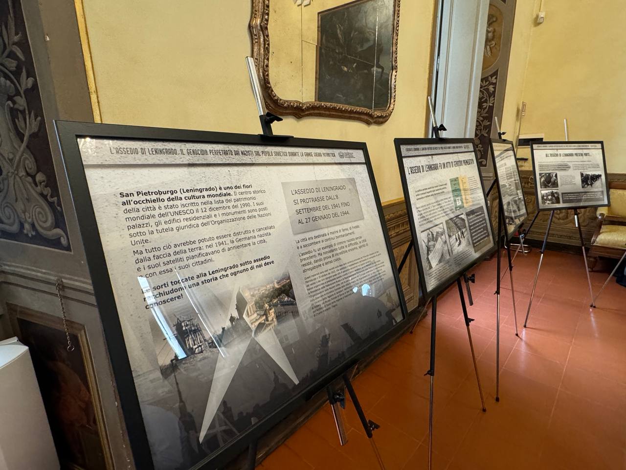 В преддверии 19 апреля — Дня памяти жертв геноцида советского народа, совершенного нацистами и их пособниками в годы Великой Отечественной войны, в Риме открылась выставка, посвященная блокаде Ленинграда В преддверии 19 апреля — Дня памяти жертв геноцида советского народа, совершенного нацистами и их пособниками в годы Великой Отечественной войны, в Риме открылась выставка, посвященная блокаде Ленинграда