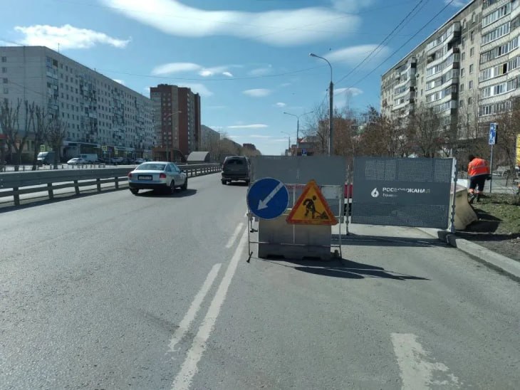 В Тюмени 70 метров коллектора восстановили спиральной навивкой на ул. Пермякова