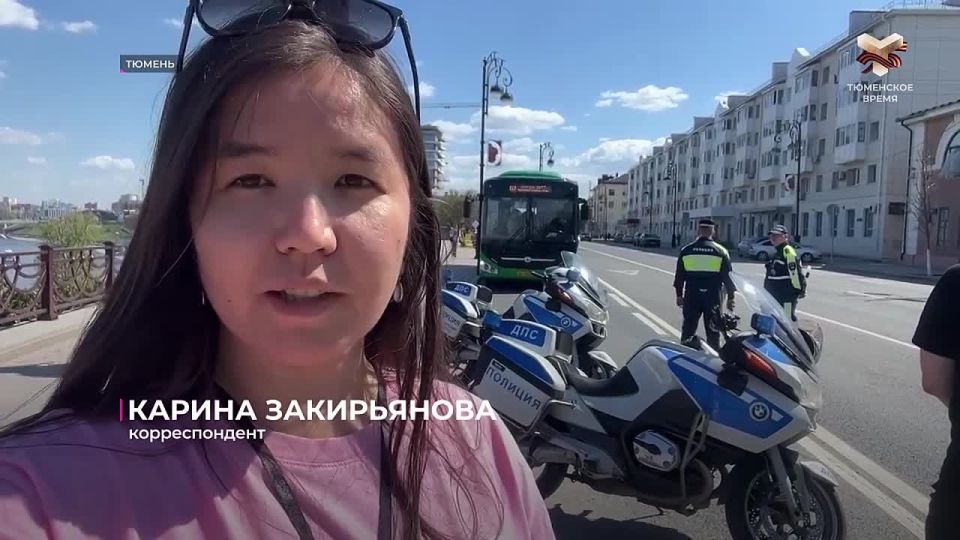 С начала мая на дороги выехал мотовзвод ДПС