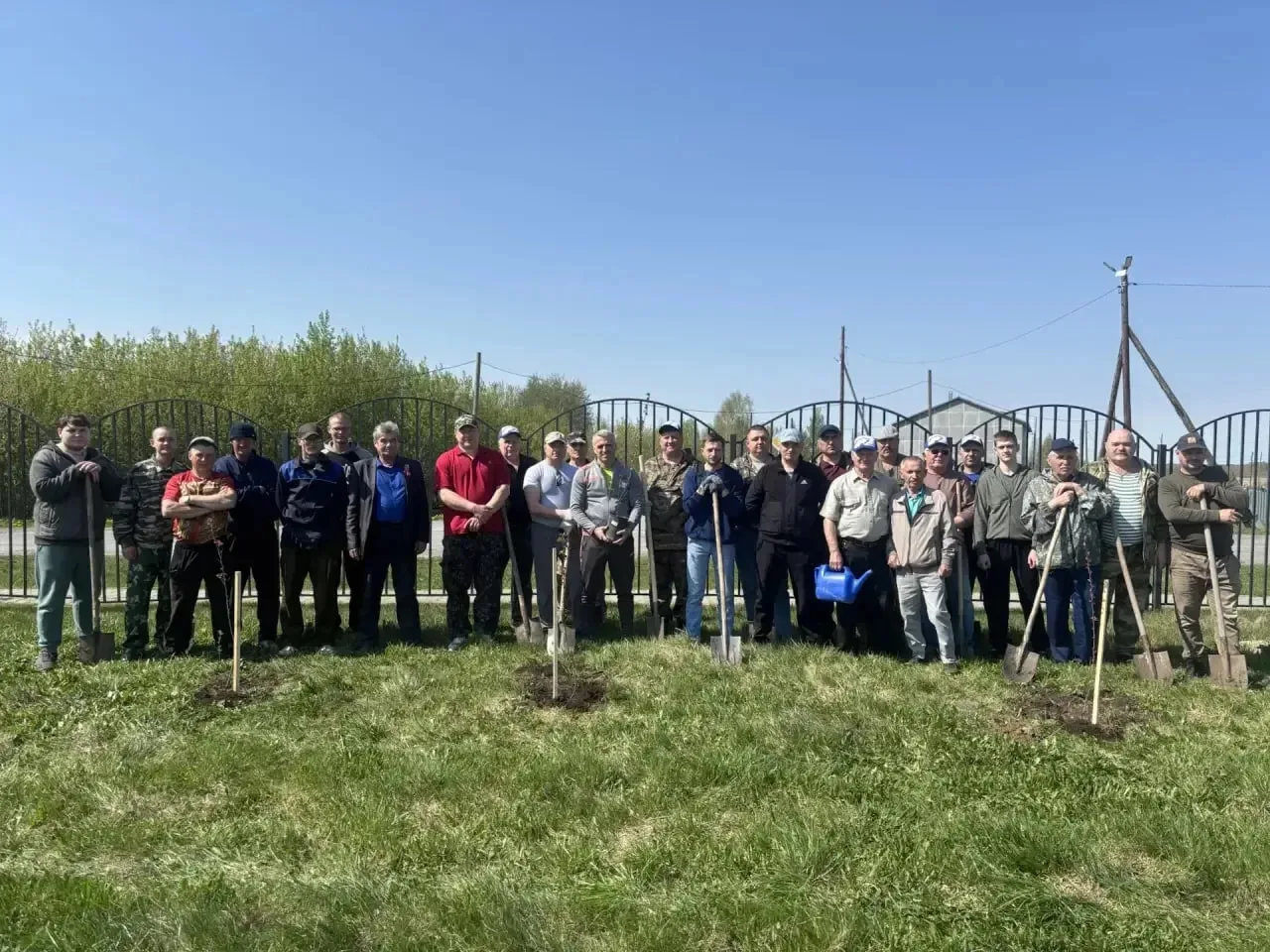 В Сорокинском округе создают аллею "Дерево мира"