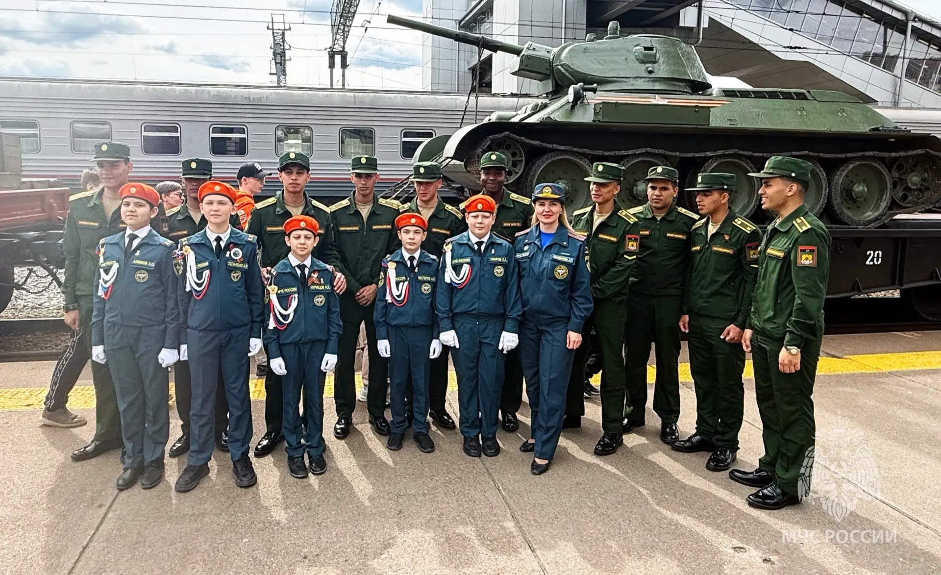 В Тюмени встретили «Эшелон Победы»! В Тюмени встретили «Эшелон Победы»!