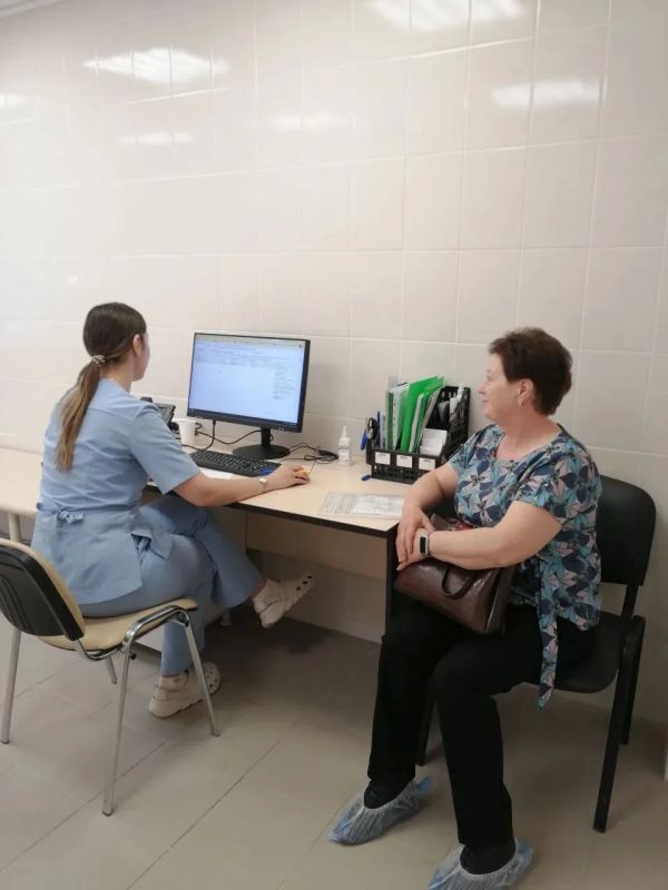 Более 1 450 жителей Сладковского округа осмотрели врачи в рамках проекта "Здоровое село" Более 1 450 жителей Сладковского округа осмотрели врачи в рамках проекта "Здоровое село"
