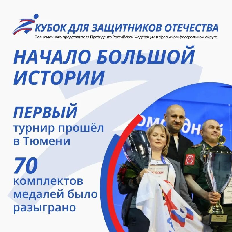 Тюменские ветераны СВО отправятся на Кубок полпреда Президента РФ в УФО для Защитников Отечества Тюменские ветераны СВО отправятся на Кубок полпреда Президента РФ в УФО для Защитников Отечества