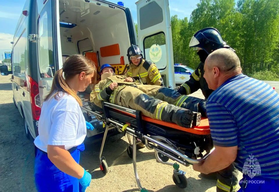 В Заводоуковском муниципальном округе проведены учения по ликвидации последствий ДТП В Заводоуковском муниципальном округе проведены учения по ликвидации последствий ДТП