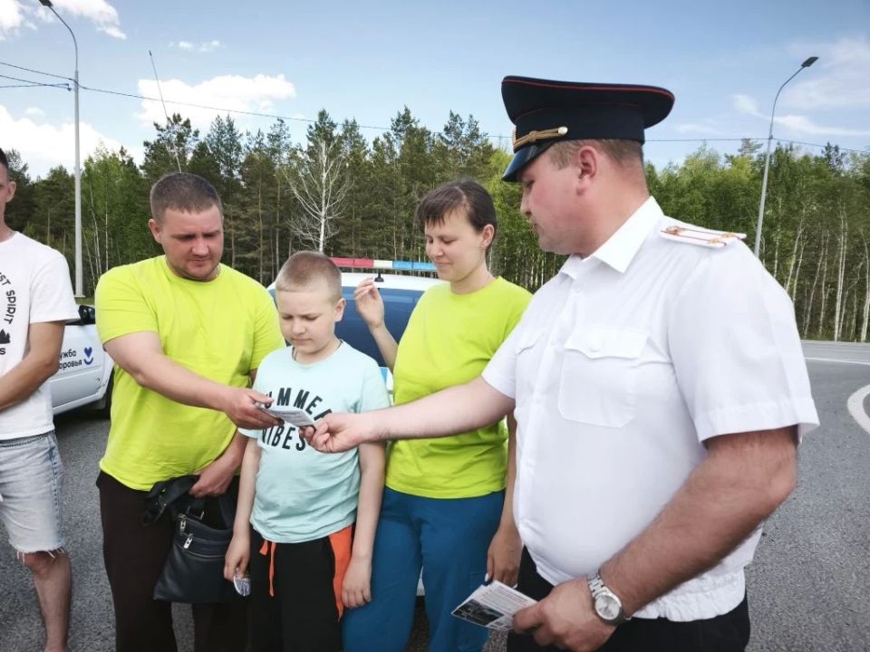 На тюменских трассах проходит марафон дорожной безопасности