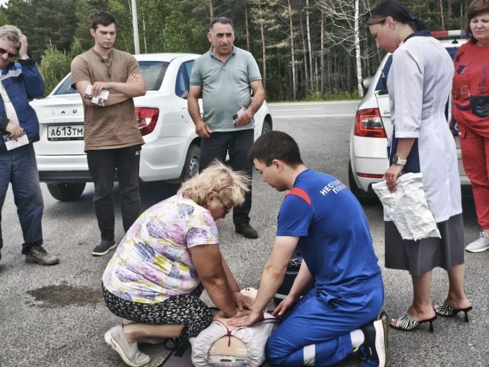 На тюменских трассах проходит марафон дорожной безопасности На тюменских трассах проходит марафон дорожной безопасности