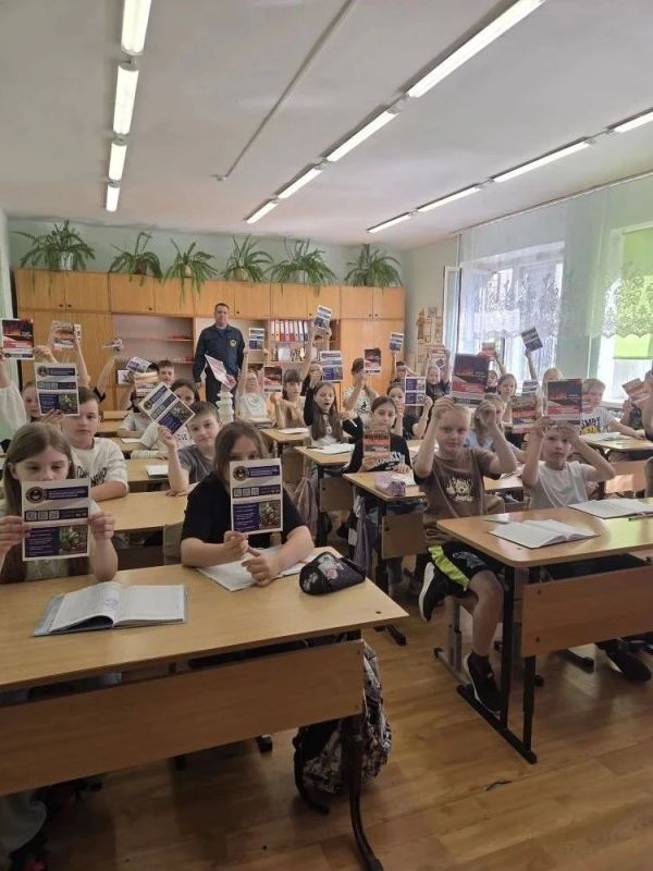О мерах безопасности в летние каникулы