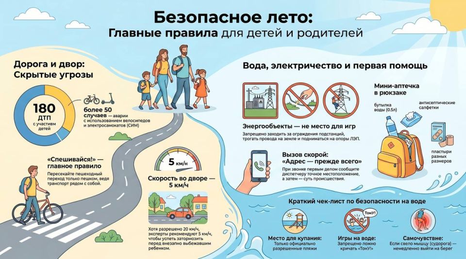 Лето - это же счастье, гулять до вечера, солнце, велики, самокаты