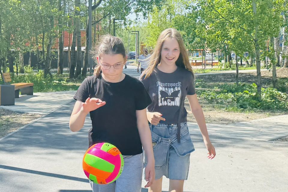 Сердце радуется, когда вижу такие кадры из сквера «Спортивный» Сердце радуется, когда вижу такие кадры из сквера «Спортивный»