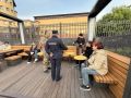 С целью повышения уровня безопасности и комфортного пребывания граждан на территории популярной пешеходной зоны сотрудники полиции совместно с ДНД осуществляют патрулирование