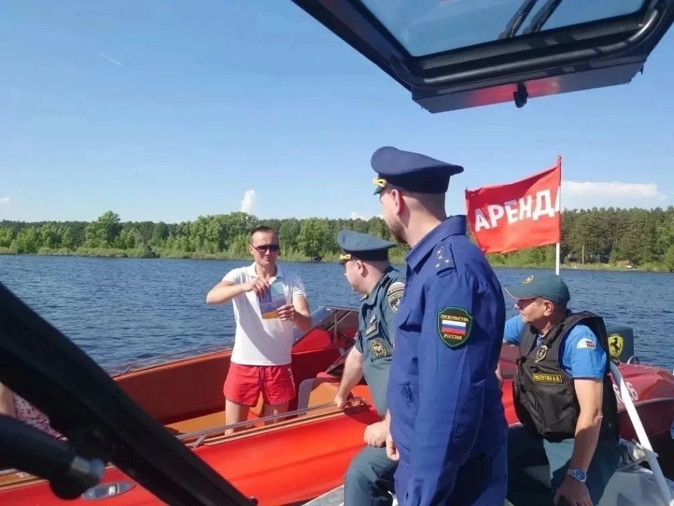 На реке Тура состоялся профилактический рейд по обеспечению безопасности движения водного транспорта