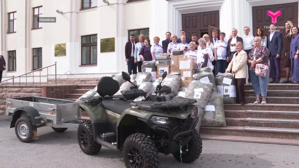 Тюменская областная дума отправила 15-й гуманитарный груз в зону спецоперации