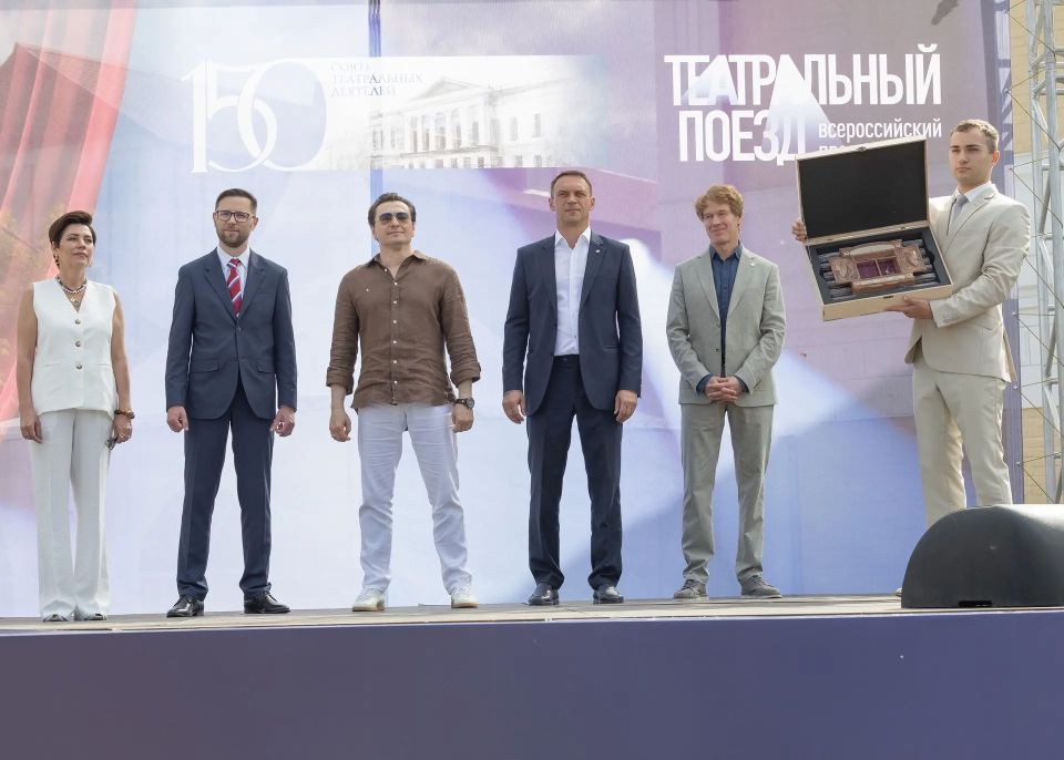 В Тюмень прибыл «Театральный поезд» В Тюмень прибыл «Театральный поезд»