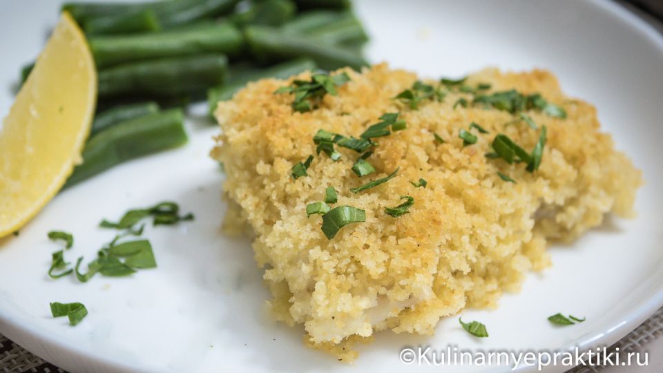 Пикша в сухарях: легкий и вкусный ужин без лишних калорий