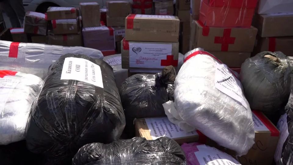 Ишимское отделение организации участников СВО "Держава" отправило в зону СВО 15-й гуманитарный груз Ишимское отделение организации участников СВО "Держава" отправило в зону СВО 15-й гуманитарный груз