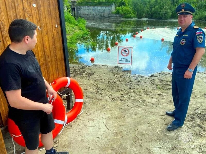 В Ялуторовске проходит патрулирование водоёмов В Ялуторовске проходит патрулирование водоёмов