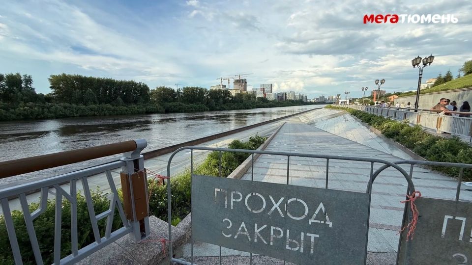 Уровень Туры в Тюмени за сутки, со 14 на 15 июня 2026го, вырос на 6 сантиметров и достиг 387 сантиметров