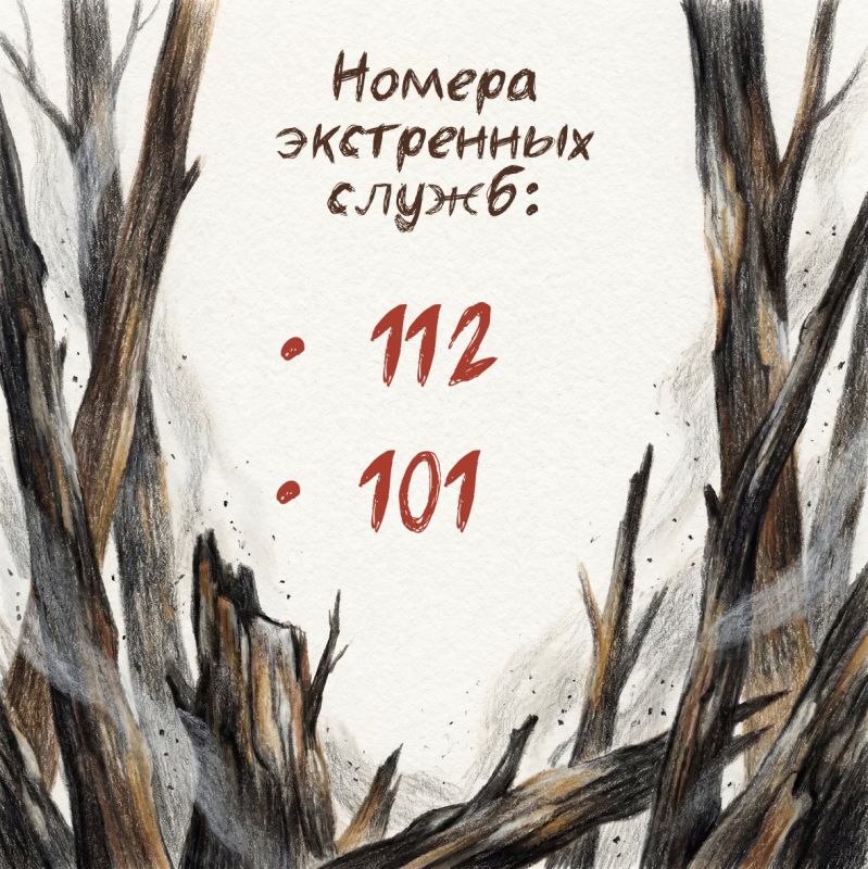 Заметили возгорание? Звоните немедленно! Заметили возгорание? Звоните немедленно!