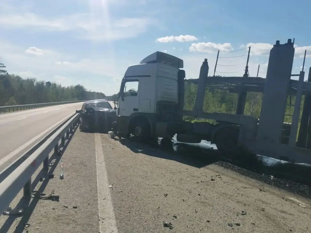 На 145-м километре автодороги Тюмень – Ханты-Мансийск произошло смертельное ДТП На 145-м километре автодороги Тюмень – Ханты-Мансийск произошло смертельное ДТП