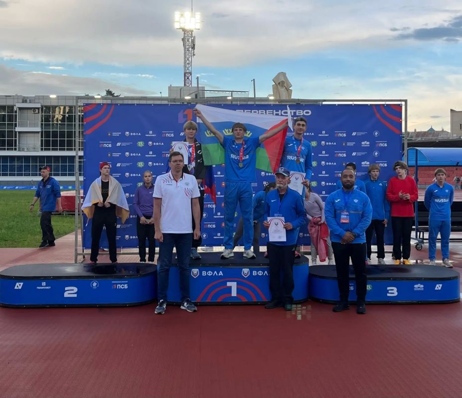 Тюменский легкоатлет стал победителем первенства России U18