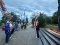 Сегодня, 22 июня, в День памяти и скорби, в сквере Тружеников тыла Восточного административного округа Тюмени прошла акция в память о начале Великой Отечественной войны