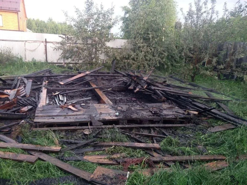 "Пожар в Тюменском округе"
