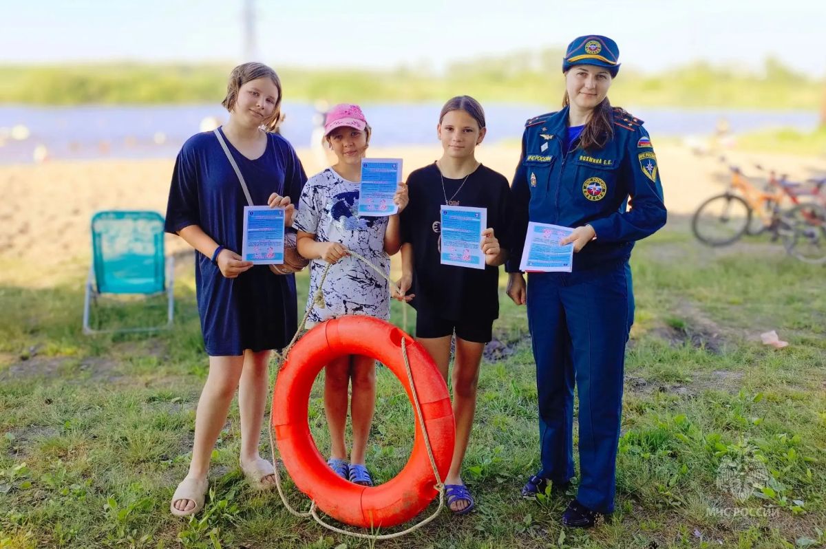 Безопасность детей на водоёмах