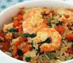 Погрузитесь в мир тайской кухни: жареный рис с креветками и яйцом